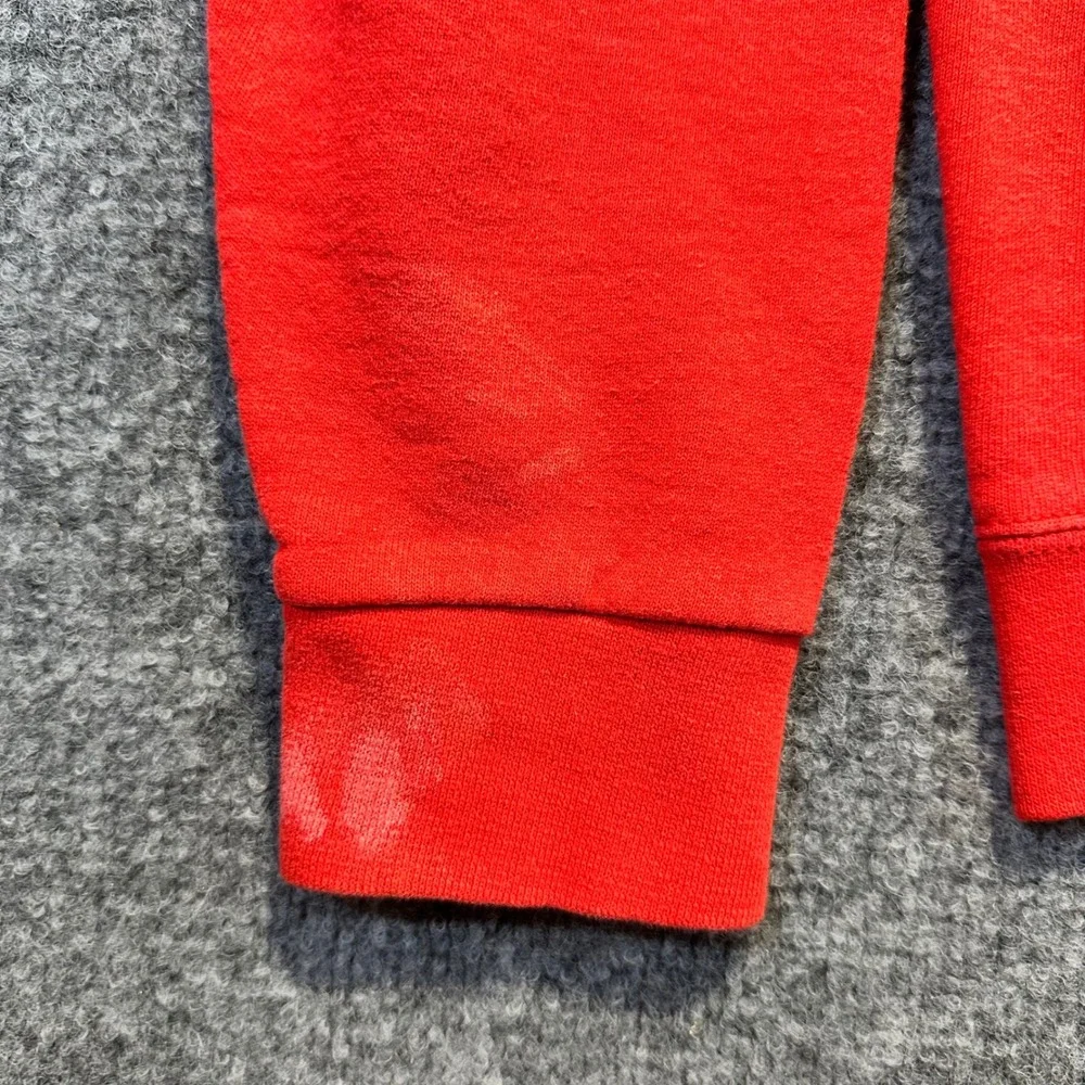 Dodge Scat Pack Sweatshirt Mens Medium Red Embroidered Graphic Skater 2017
